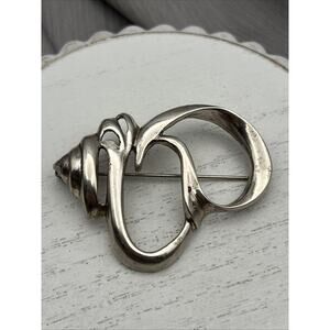 Inluas Texaco Sterling Silver Mexico Brooch